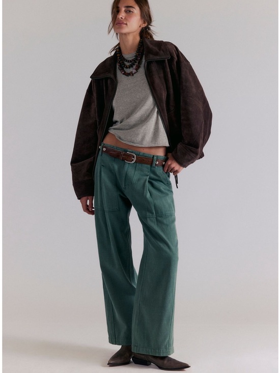 We The Free Pants - NWT we the free full effect Green Utility Pants